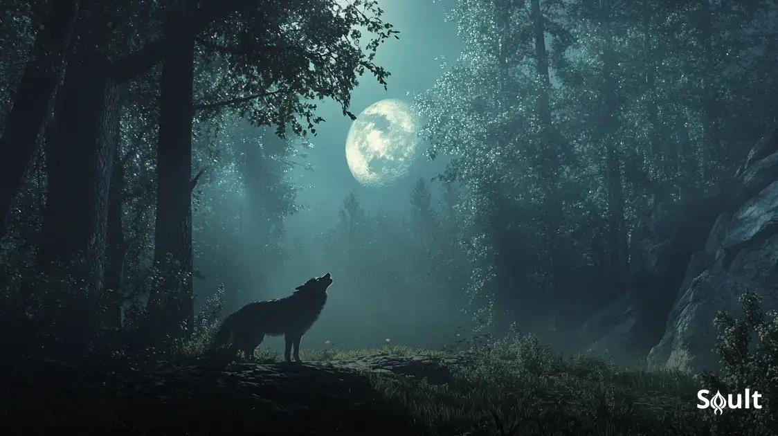 Sonhar com lobo: conexão espiritual ou medo do desconhecido?